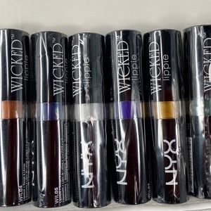 NYX Wicked Lippie Lipstick Bundle (Jewel Tones)